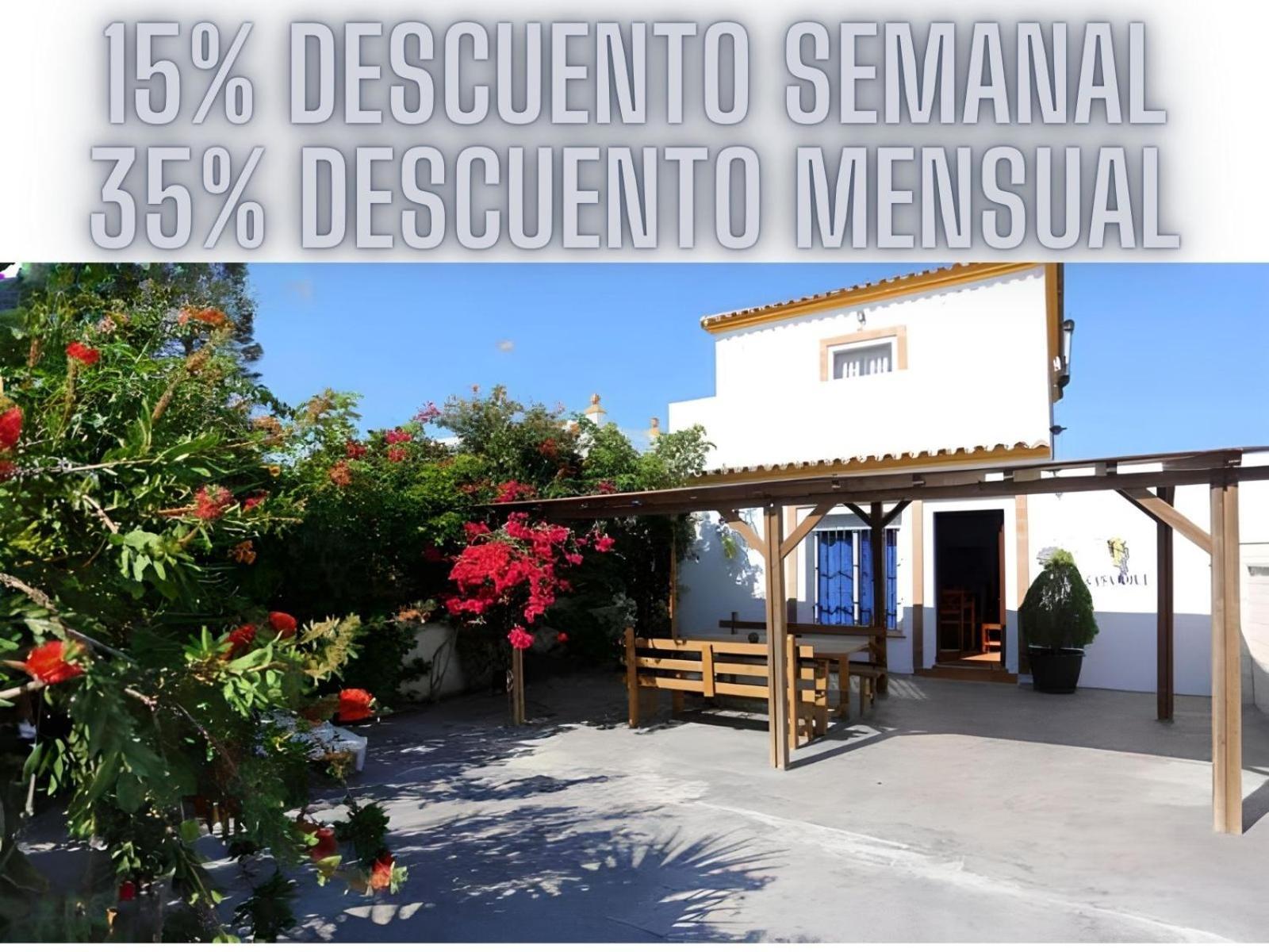 Casa Familiar 150 Metros De La Playa El Palmar Villa El Palmar  Luaran gambar